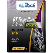 Масло моторное GT Turbo Coat 5W-40 синтетика 5W-40 4л.